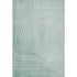 8' X 10' Mint Green And Silver Abstract Washable Area Rug With UV Protection