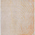 9' X 12' Orange And Silver Abstract Washable Area Rug With UV Protection