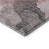 8' X 10' Blush And Gray Abstract Washable Area Rug With UV Protection