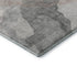 5' X 8' Salmon And Gray Abstract Washable Area Rug With UV Protection