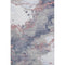 8' X 10' Blush And Gray Abstract Washable Area Rug With UV Protection