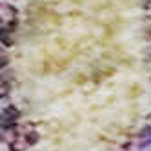 8' X 10' Purple And Gold Abstract Washable Area Rug With UV Protection