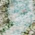 8' X 10' Teal And Brown Abstract Washable Area Rug With UV Protection