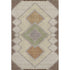 8' X 10' Brown And Copper Geometric Washable Area Rug With UV Protection