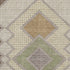 8' X 10' Brown And Copper Geometric Washable Area Rug With UV Protection