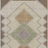 8' X 10' Brown And Copper Geometric Washable Area Rug With UV Protection