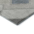 8' X 10' Gray And Charcoal Geometric Washable Area Rug With UV Protection