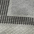 8' X 10' Gray And Charcoal Geometric Washable Area Rug With UV Protection