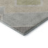 8' X 10' Pewter And Copper Geometric Washable Area Rug With UV Protection