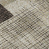 5' X 8' Brown And Taupe Geometric Washable Area Rug With UV Protection