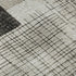 9' X 12' Ivory And Gray Geometric Washable Area Rug With UV Protection