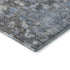 5' X 8' Blue And Gray Abstract Washable Area Rug With UV Protection