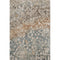 5' X 8' Light Taupe And Brown Abstract Washable Area Rug With UV Protection