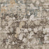 8' X 10' Light Taupe And Brown Abstract Washable Area Rug With UV Protection