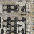 5' X 8' Black And Gray Geometric Washable Area Rug With UV Protection