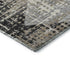 5' X 8' Black And Gray Geometric Washable Area Rug With UV Protection