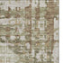 5' X 8' Fern Green And Beige Geometric Washable Area Rug With UV Protection