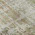 8' X 10' Fern Green And Beige Geometric Washable Area Rug With UV Protection