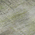 8' Sage And Ivory Abstract Washable Round Rug With UV Protection