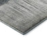 5' X 8' Blue And Ivory Abstract Washable Area Rug With UV Protection