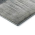8' X 10' Blue And Ivory Abstract Washable Area Rug With UV Protection