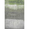 5' X 8' Fern Green And Gray Abstract Washable Area Rug With UV Protection