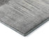 8' Taupe And Ivory Abstract Washable Round Rug With UV Protection