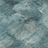 8' X 10' Teal And Ivory Abstract Washable Area Rug With UV Protection