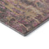 8' Blush And Wheat Abstract Washable Round Rug With UV Protection
