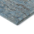 5' X 8' Denim Blue And Gray Abstract Washable Area Rug With UV Protection