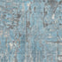 8' X 10' Denim Blue And Gray Abstract Washable Area Rug With UV Protection