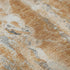 8' X 10' Orange And Ivory Abstract Washable Area Rug With UV Protection
