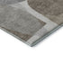 9' X 12' Taupe And Gray Abstract Washable Area Rug With UV Protection