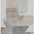 9' X 12' Taupe And Gray Abstract Washable Area Rug With UV Protection