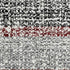 5' X 8' Burgundy And Gray Striped Washable Area Rug With UV Protection