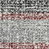 8' X 10' Burgundy And Gray Striped Washable Area Rug With UV Protection