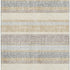 8' X 10' Gold And Beige Striped Washable Area Rug With UV Protection