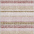 8' X 10' Pink And Beige Striped Washable Area Rug With UV Protection