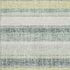 8' X 10' Pale Aqua And Beige Striped Washable Area Rug With UV Protection
