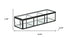 2" Black Glass Hand Painted Decorative Box
