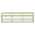 2" Gold Glass Hand Painted Decorative Box