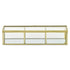 2" Gold Glass Hand Painted Decorative Box