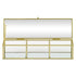 2" Gold Glass Hand Painted Decorative Box