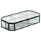2" Black Glass Hand Painted Decorative Box