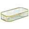 2" Gold Glass Hand Painted Decorative Box