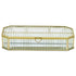 2" Gold Glass Hand Painted Decorative Box