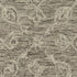 5' X 8' Brown And Tan Wool Floral Hand Tufted Area Rug