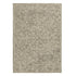 5' X 8' Brown And Tan Wool Floral Hand Tufted Area Rug