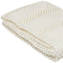 2' x 4' Ivory Waffle Weave Non Slip Rug Pad