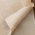 2' x 4' Ivory Waffle Weave Non Slip Rug Pad